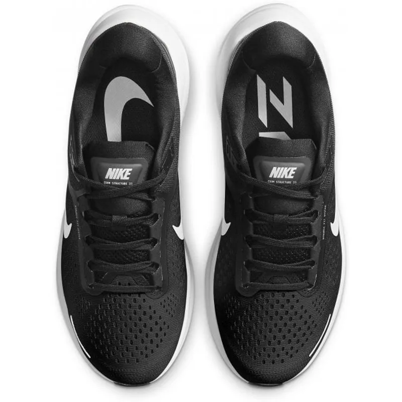 Nike Women's Air Zoom Structure 23 Black/White UK 5.5-3